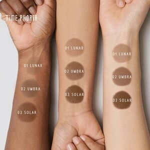 Contour stick with brush